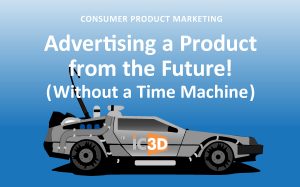 Advertising a Product from the Future
