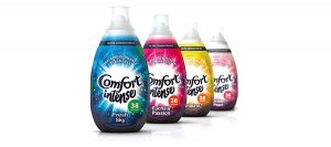 3D Packaging Mockup of Comfort Intense