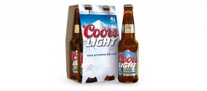 Coors Light 3D Mockup using IC3D